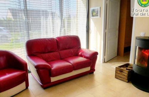 Saint-Paterne-Racan House | Maison de vacances avec piscine chauffée, spa, aire de jeux et jardin privatif en Touraine - FR-1-381-286