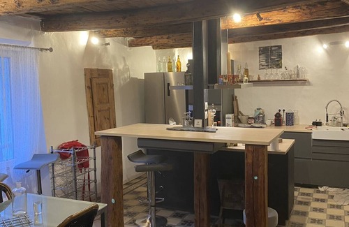 Beauvezer House | Maison de Village de 1802 , Entièrement Rénovée.au Centre de Beauvezer 04370