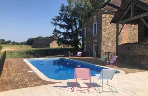 Mialet House | Maison des maîtres, large house with private swimming pool