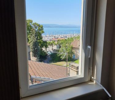 Thonon-les-Bains House | Maison des pêcheurs vue lac a 50m du port dans quartier historique