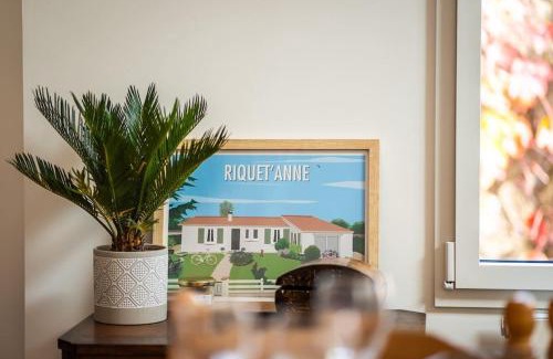 Bretignolles-sur-Mer Villa | Maison familiale piscine chauffée Jardin d'Océan