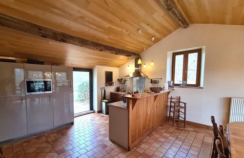 Saint-Laurent-la-Vallee House | Maison de Bertrand - fabulous stone house with private pool and huge garden