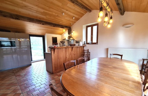 Saint-Laurent-la-Vallee House | Maison de Bertrand - fabulous stone house with private pool and huge garden