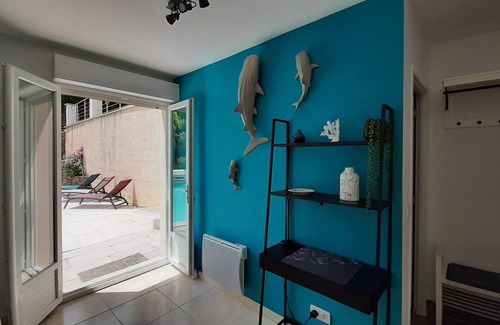 Sainte-Cecile-d'Andorge House | Maison Dans les Cévennes Pour 6 a 8 Personnes, Piscine et Terrasse Panoramique