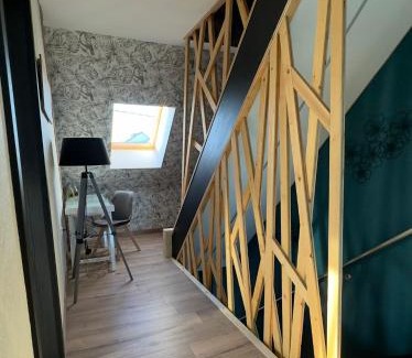 Etting House | Maison Gite Chez Nounou sauna jacuzzi jardin arboré