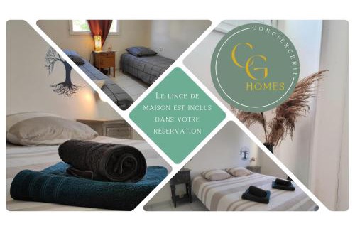 Brem Sur Mer Apartment | Maison La Rose des Vents, avec WIFI, proche plage et commerces