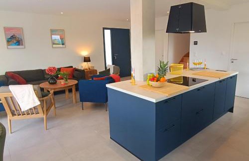 Gonneville-en-Auge House | Maison neuve proche plage avec parking gratuit et privé à 5 min du musée de la Batterie de Merville