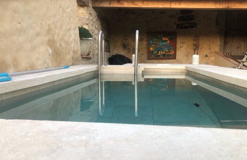 Poudenas House | Maison Principale Poudenas - Luxury Accommodation with Pool (3m x 2m)
