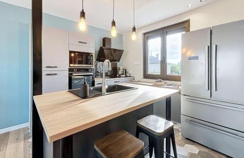 Granville House | Maison rénovée avec jardin, garage, parking et WiFi gratuit - FR-1-361-558