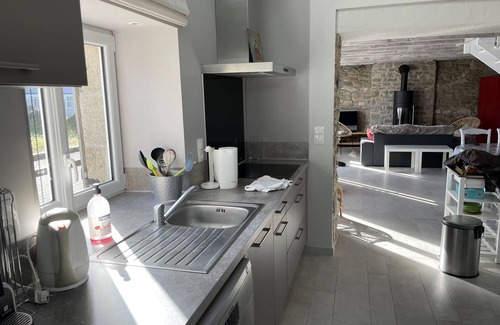 Landeda House | Maison Terrasse sud et Jardin,à 200m des Plages,à Proximité de L'aber Wrac'h