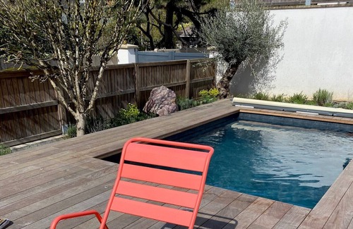 Clagny Glatigny House | Maison Versailles Avec Piscine - 8 Couchages