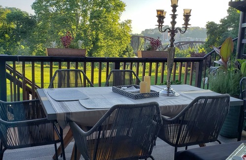 Finesville House | Majestic Lander Stewart Mansion on the Delaware Top Floor Apt