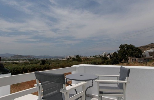 Naxos Town Villa | Majestic Naxos Villa | Villa Clio | 2 Bedrooms | Beautiful Balcony with Amazing.