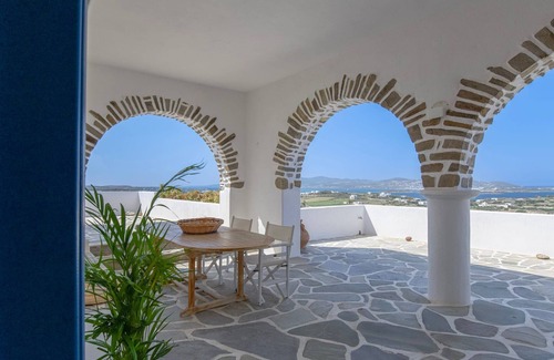 Nea Cryssi Akti Villa | Majestic Paros Villa | Villa Olive Grove | 3 Bedrooms | Private Garden &.