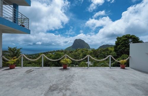 Choiseul Quarter Villa | Majestic Villa - 3 Bedroom Piton & Ocean View in Choiseul/Soufriere Area