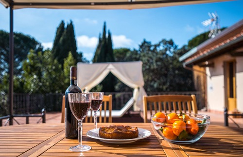 Fiesole Villa | Majestic Villa in Hills of Florence with Gardens Gym Jacuzzi and Sauna