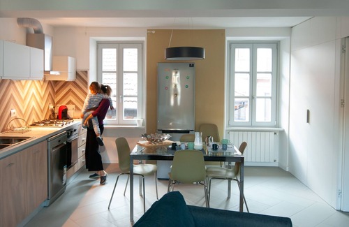Porto Ceresio Apartment | Major Sisters, Lugano lake view apartment