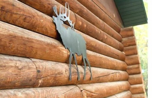 Fort Benton House | Make memories at our unique & family/pet-friendly log home in historic Ft Benton