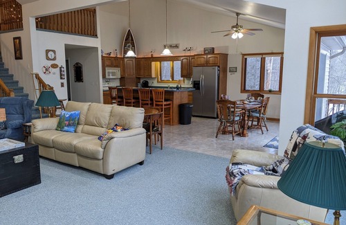 Hale House | Make new memories! Vacation in the forest on Loon Lake: spacious; scenic; fun.