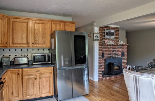 Lochmere House | Makin' Memories with beach access and dock on Silver Lake!