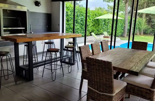 Ocuilan Cabin | Malinalco Covered Terrace Grill Jacuzzi
