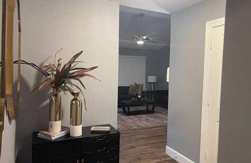 Cypress House | Mama’s Modern House is family and pet friendly, large yard, quartz countertops