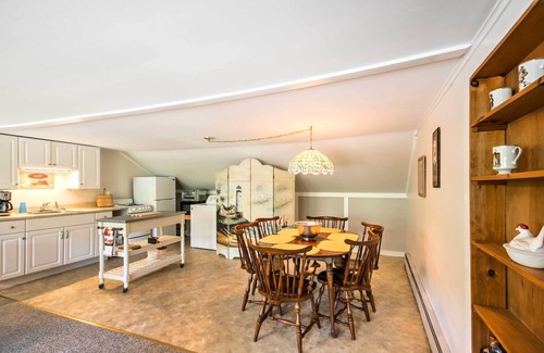 Manchester Center Apartment | Manchester Center Retreat w/Mtn View, Near Skiing
