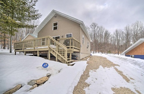 Steuben House | Manistique Cabin with Grill - Near Thunder Lake