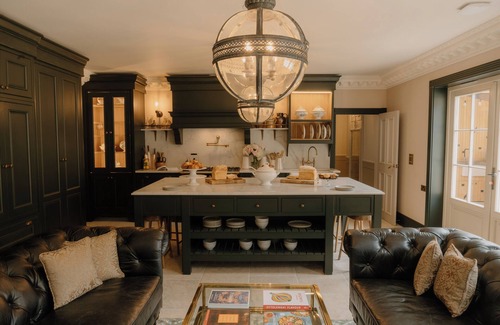 Malpas House | Manor home sleeping 18 guests , indoor pool, spa suite, hot tub, cinema room, outdoor kitchen & bar