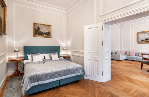 Nowe Warpno Bed & Breakfast | Manowce Palace - Suite with Garden View (Room 14)
