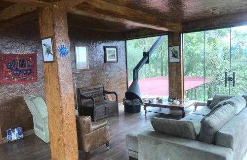 Bocaiuva do Sul Villa | Mansão rústica Medieval Luxo Santuário Bellatrix