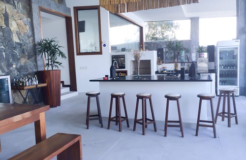 Centro House | Mansion, Private Beach, Helipad, Boat Pier + 100ft, Sauna, Gym.