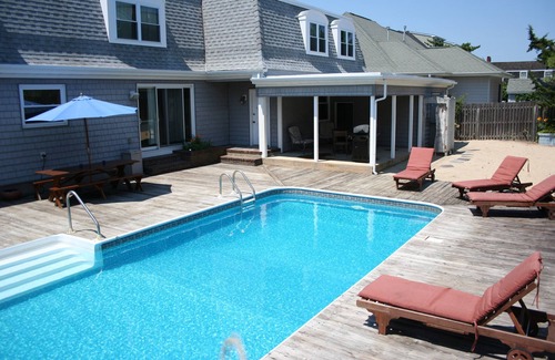 Mantoloking House | Mantoloking Beach Retreat with pool in Private Beach Community