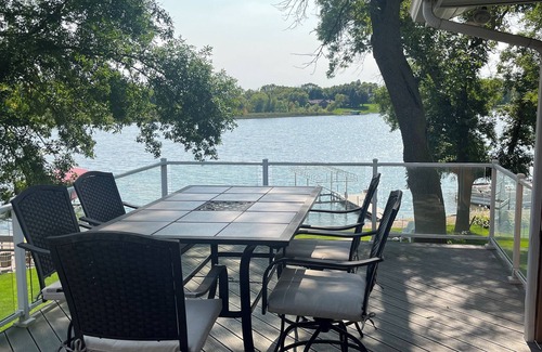 Maple Lake House | Maple Lake Retreat - Spacious lake home with private sand beach/swimming area