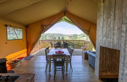 Tiverton Cabin | Maple Safari Tent, the perfect family and dog friendly glamping site, Devon
