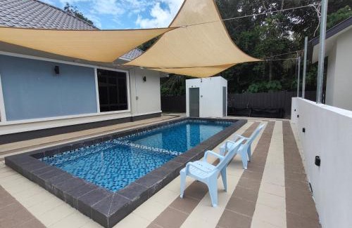 Interior Divison Villa | Mar'wanis Villa Homestay Beaufort Sabah