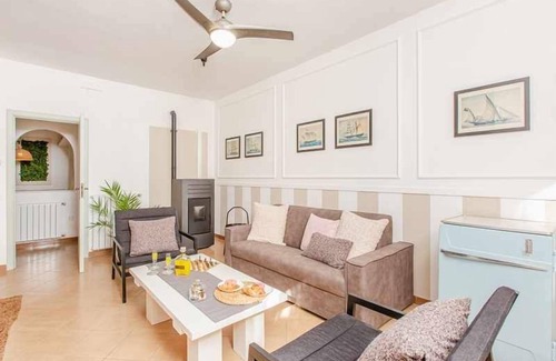 Torre Santa Sabina Apartment | Marco's terrace with sea view - beach 50 m - promenade 50 m