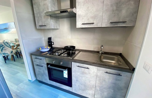Torre Grande Apartment | Mare Dentro - Modern Apartment with Terrace for Families Near the Beach