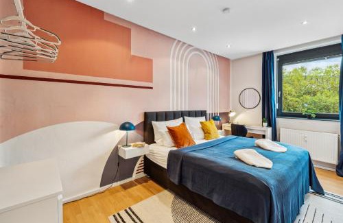 Braunschweig City Center Apartment | maremar - City Design Apartment - 2 Schlafzimmer - Luxus Boxspringbetten - Küche - Highspeed WIFI - Arbeitsplätze