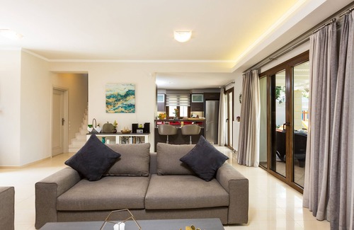 Rethymno Villa | Marina Villa, Pool, Playground & Close to Beach