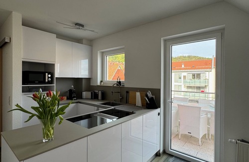 Treffurt Apartment | Markina - Penthaus - Burgblick