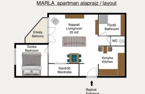 Szeged Apartment | MARLA Apartman