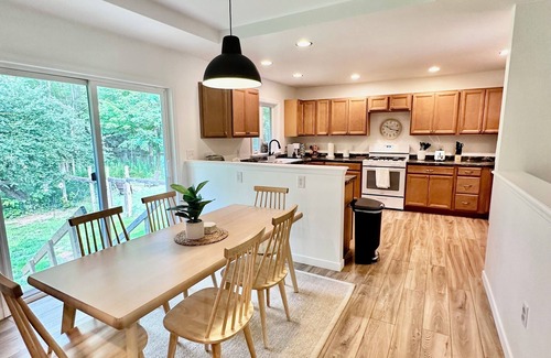 Marquette House | Marquette home centric to best hiking/biking trails, and beaches. Pet-friendly.