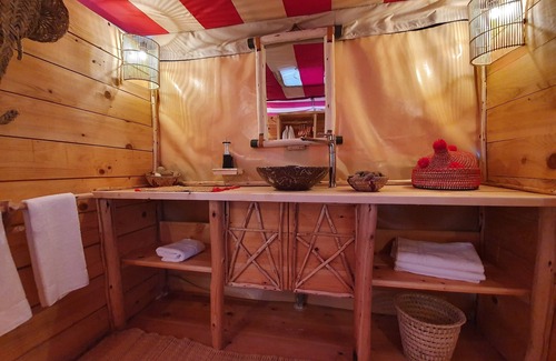 Sidi Badhaj Cabin | Marrakech Agafay Desert Luxury Tented Private Stargazing Camp