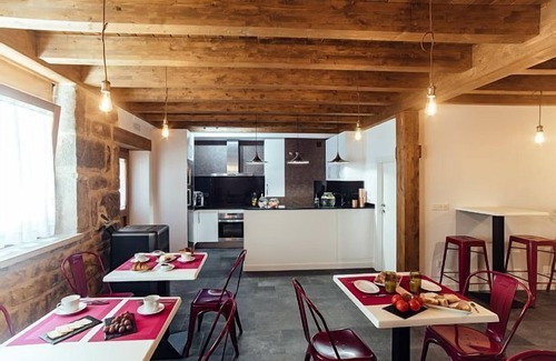 Molinos de Duero Cottage | Marriage room with extra bed 3 people