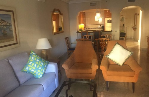 Nikki Beach Apartment | Marriott Marbella Beach Resort- 2 bedrooms- 2 bathrooms. For 6 people