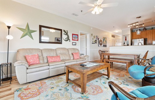 Folly Beach Condo | Marshwinds 2U! River View Top Floor Condo with Community Pool - Elevator Access