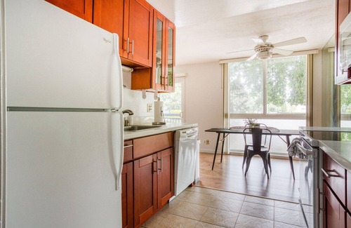 Mountain View Apartment | Marvelous Mountain View 1BR w/Balcony & Pool, nr Shops, by Blueground