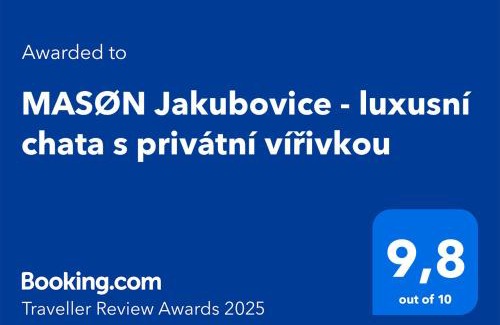 Jakubovice Ski Chalet | MASØN Jakubovice - luxusní chata s privátní vířivkou