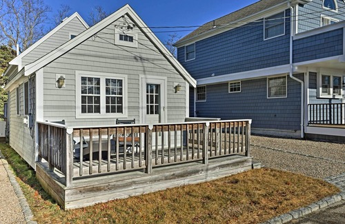 Popponesset House | Mashpee Home Steps to Popponesset Beach!